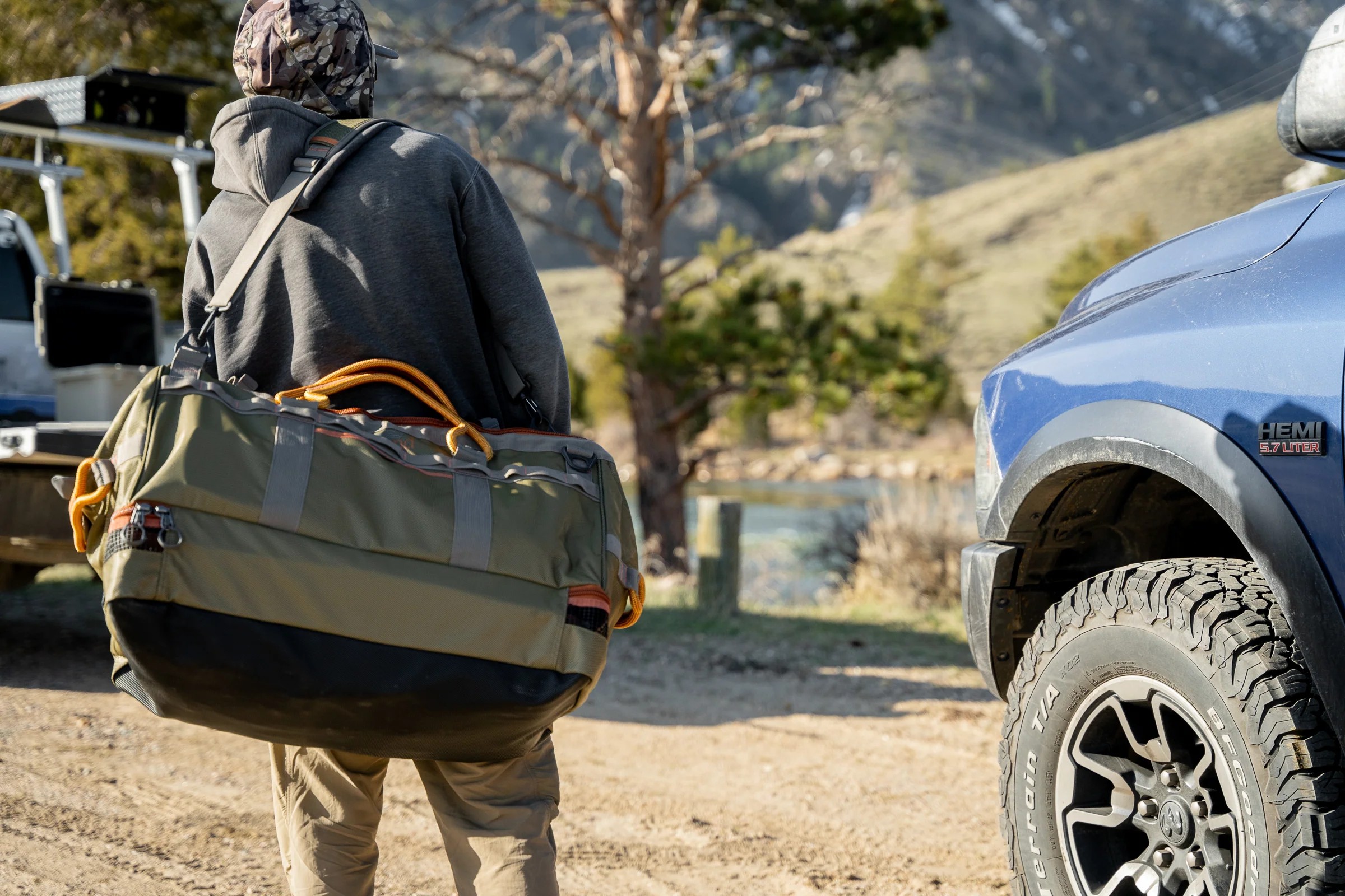 Cimarron Wader Duffel - Sand - Image 7