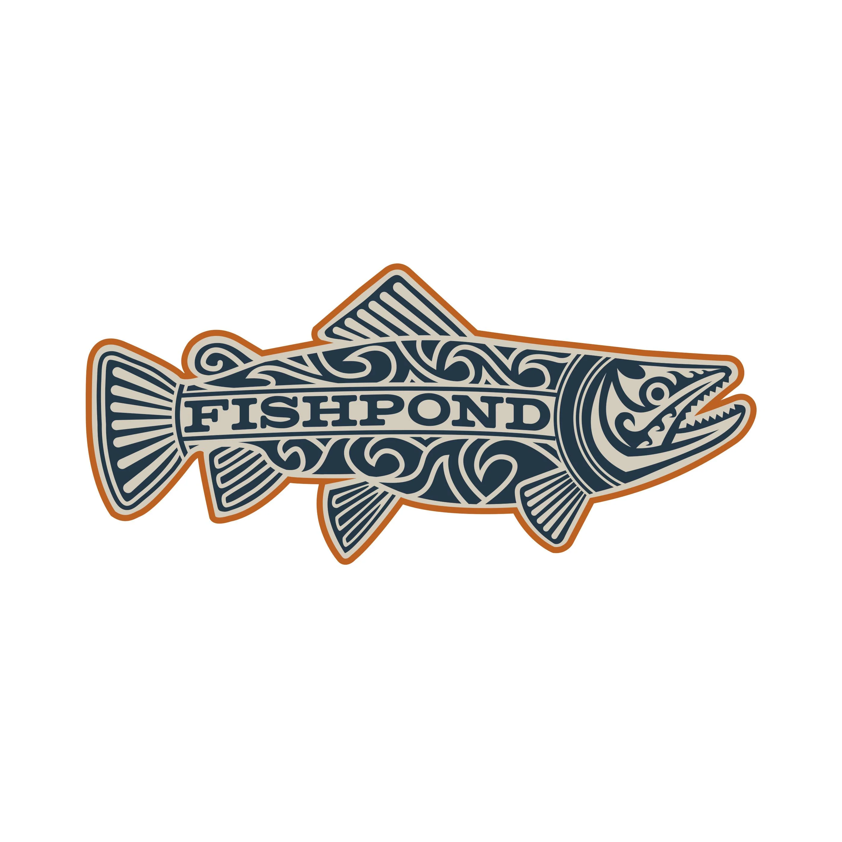Māori Trout Sticker