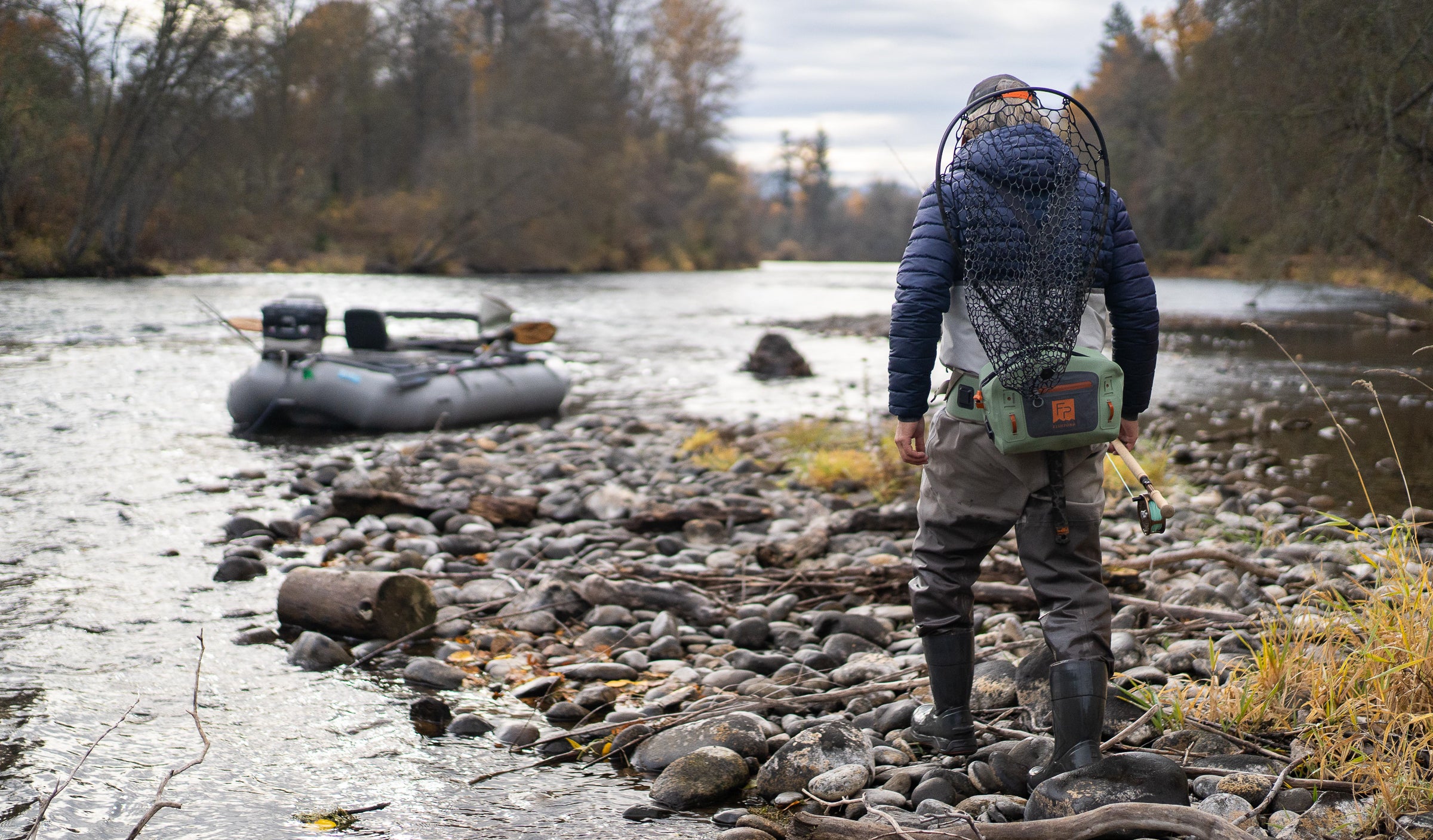 Fishpond Nomad® Mid-Length Boat Net - Wild Run Edition - Image 10