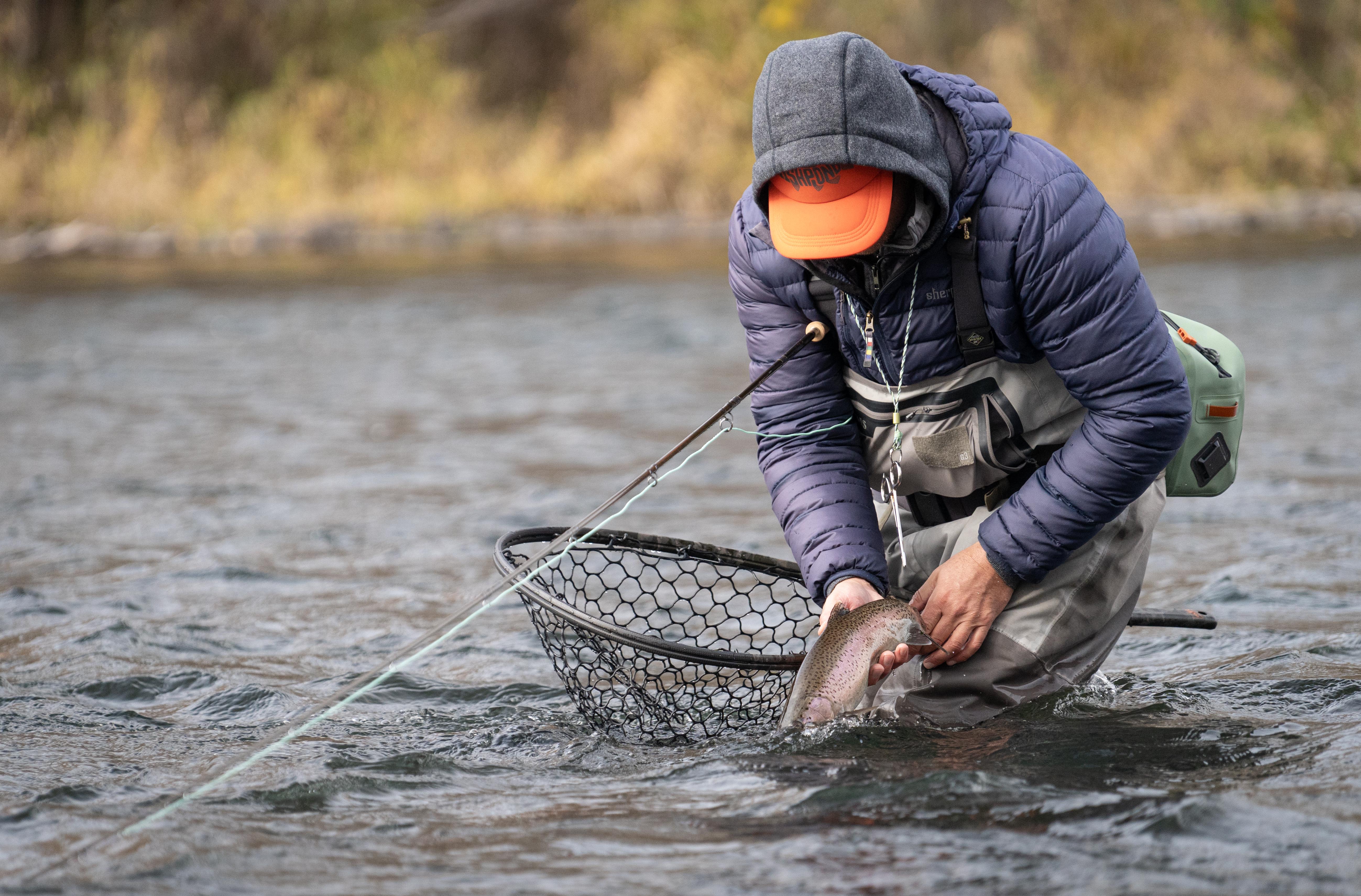 Fishpond Nomad® Mid-Length Boat Net - Wild Run Edition - Image 12