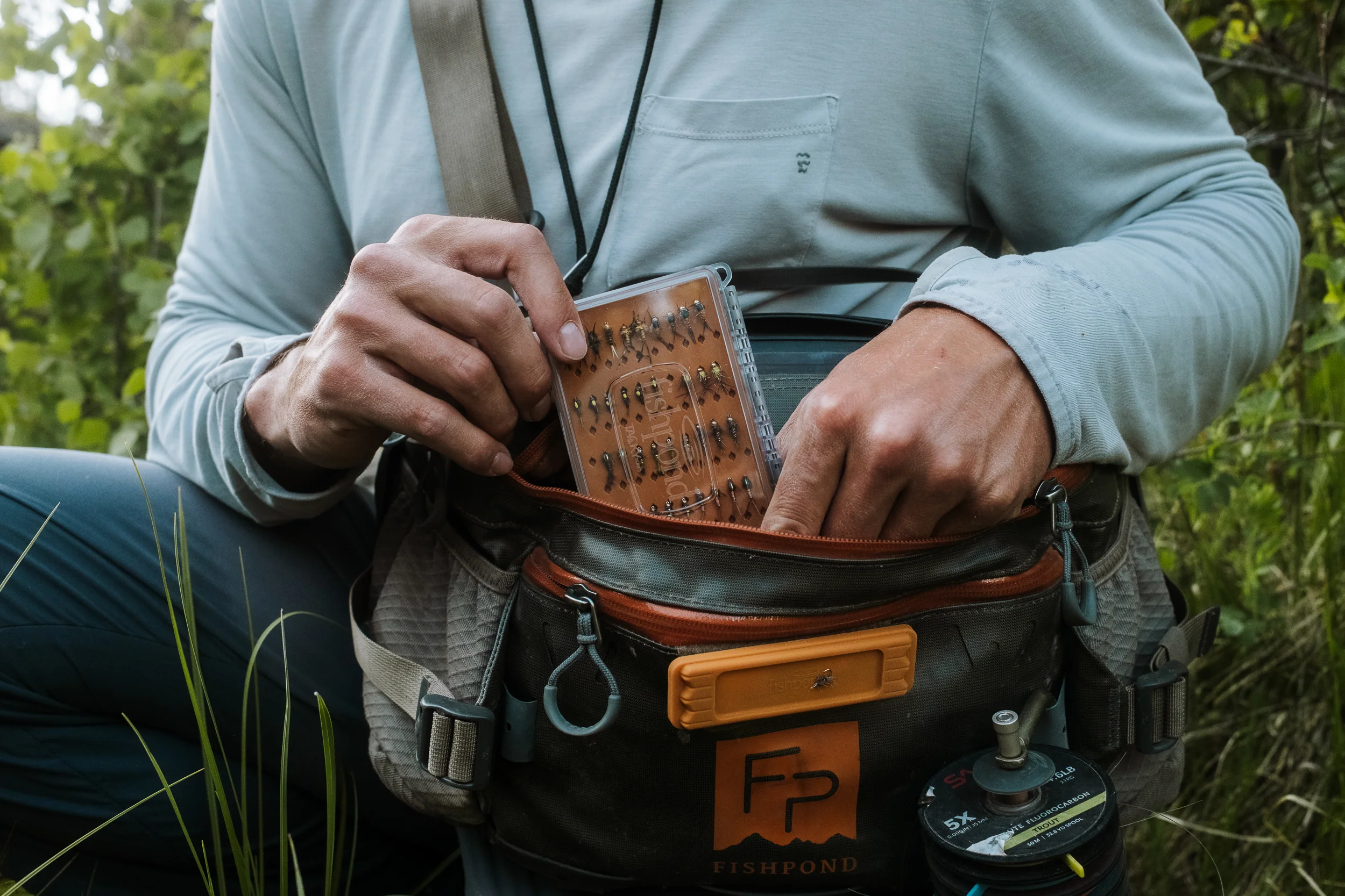 Tacky Daypack Fly Box - Burnt Orange - Image 11