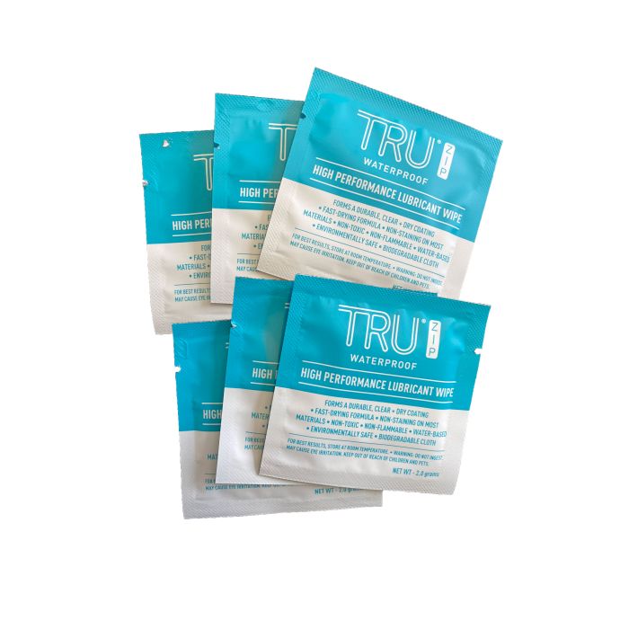 TruZip Lubricant Wipes - 6 Pack - Image 3