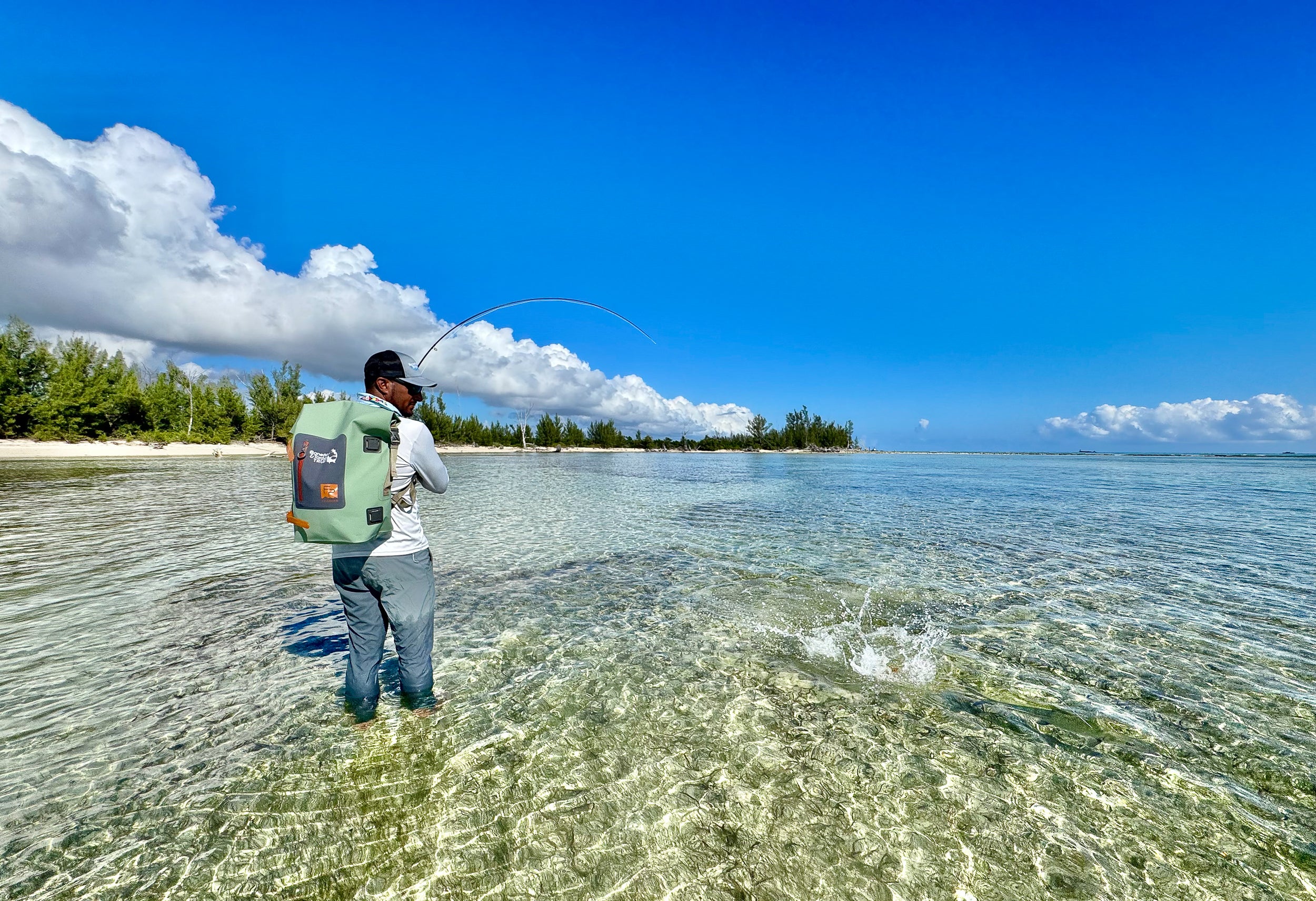 Wind River Roll-Top Backpack - Bonefish & Tarpon Trust Edition - Image 3