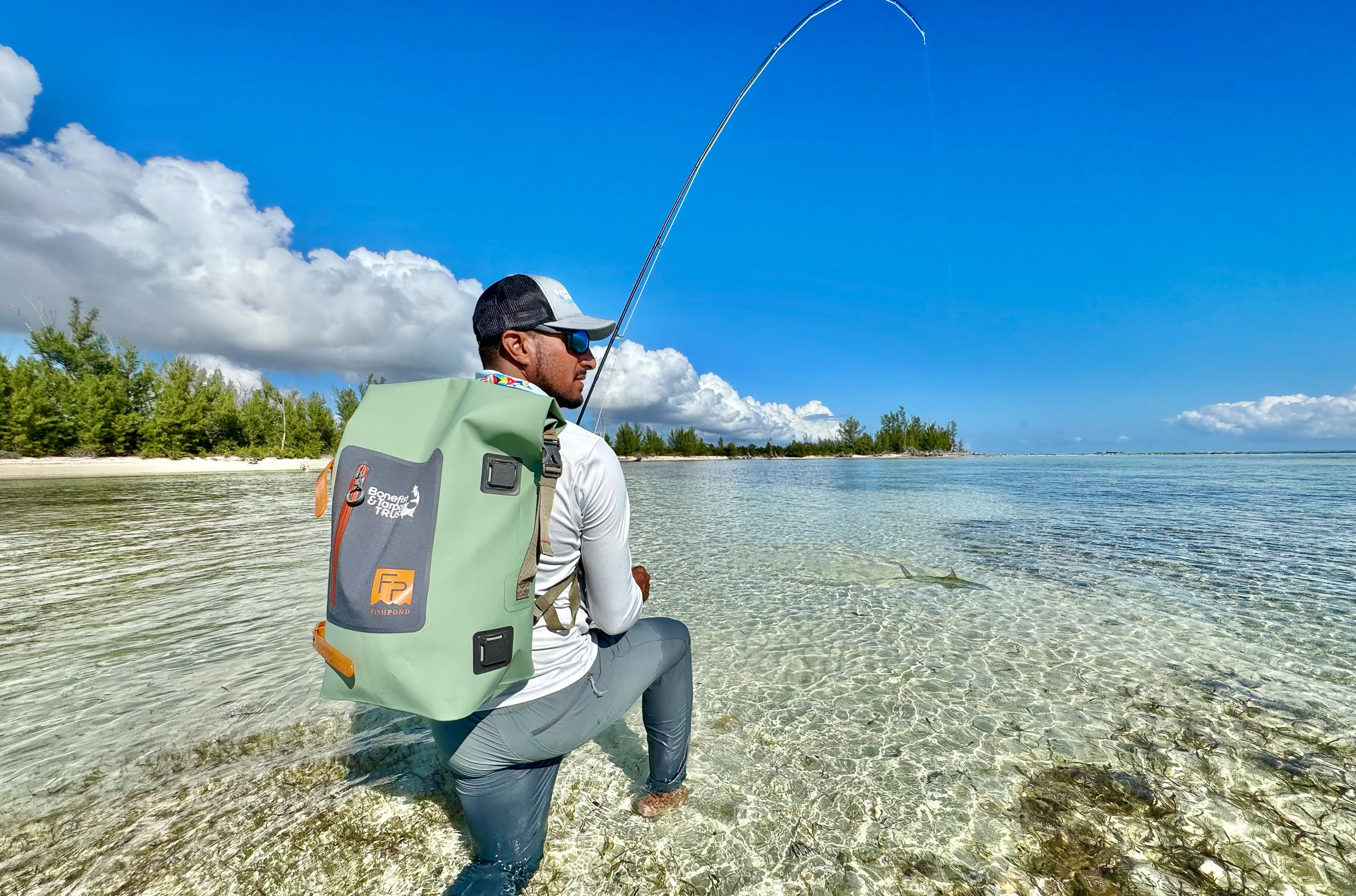 Wind River Roll-Top Backpack - Bonefish & Tarpon Trust Edition - Image 4