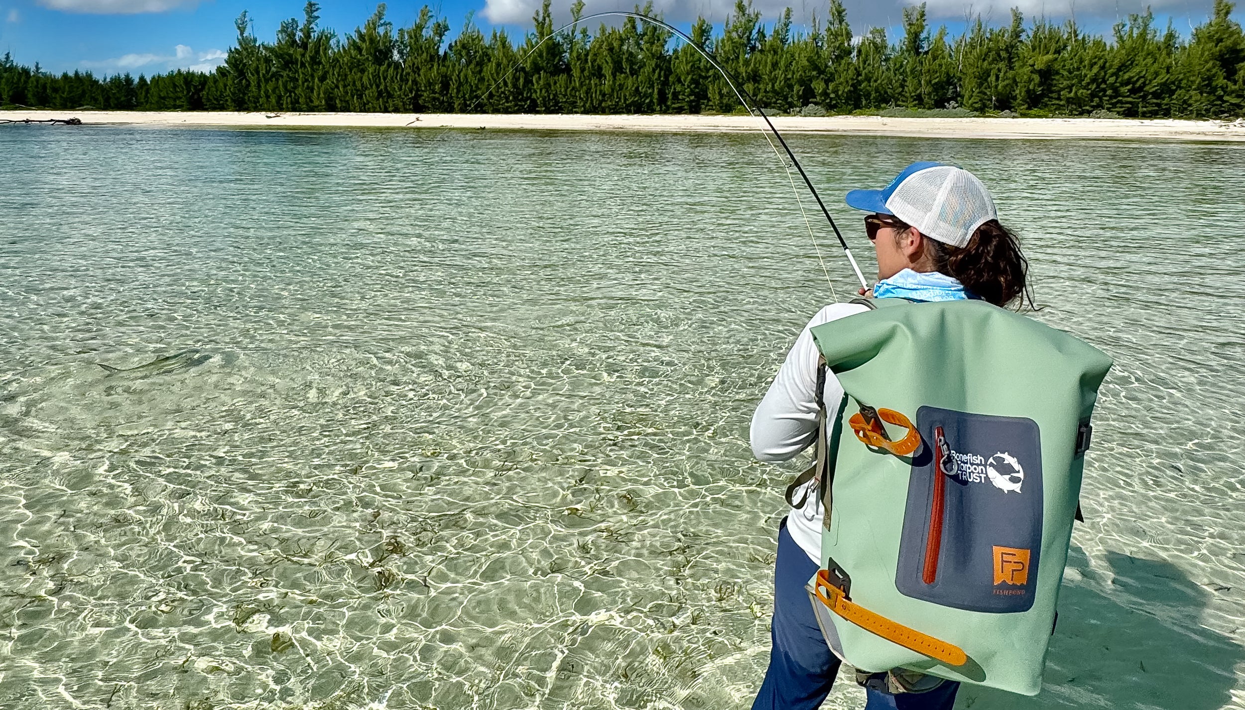 Wind River Roll-Top Backpack - Bonefish & Tarpon Trust Edition - Image 5